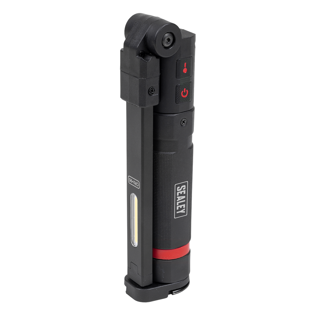 Slim Folding Inspection Light with Laser Pointer (LED188)