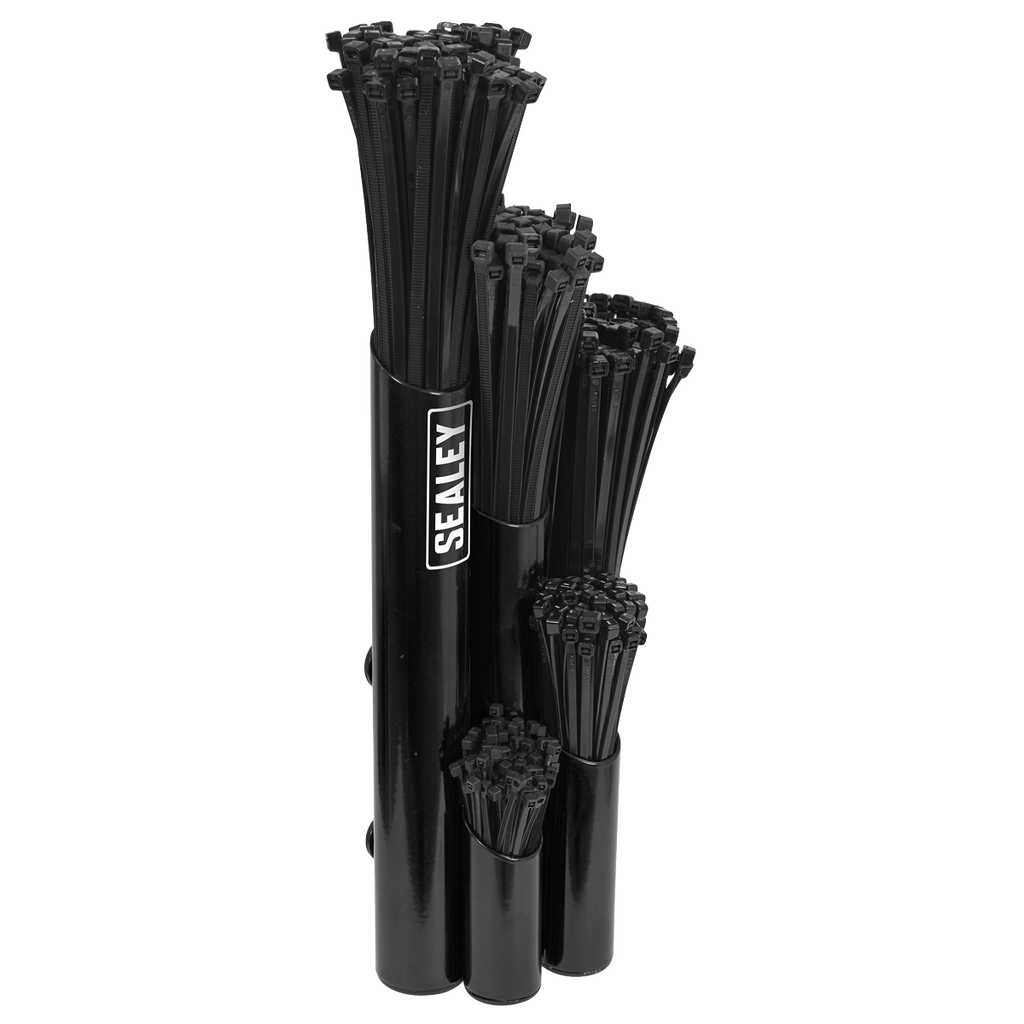 Large Magnetic Cable Tie Holder - Black
