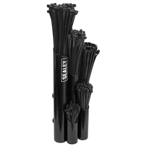 Large Magnetic Cable Tie Holder - Black