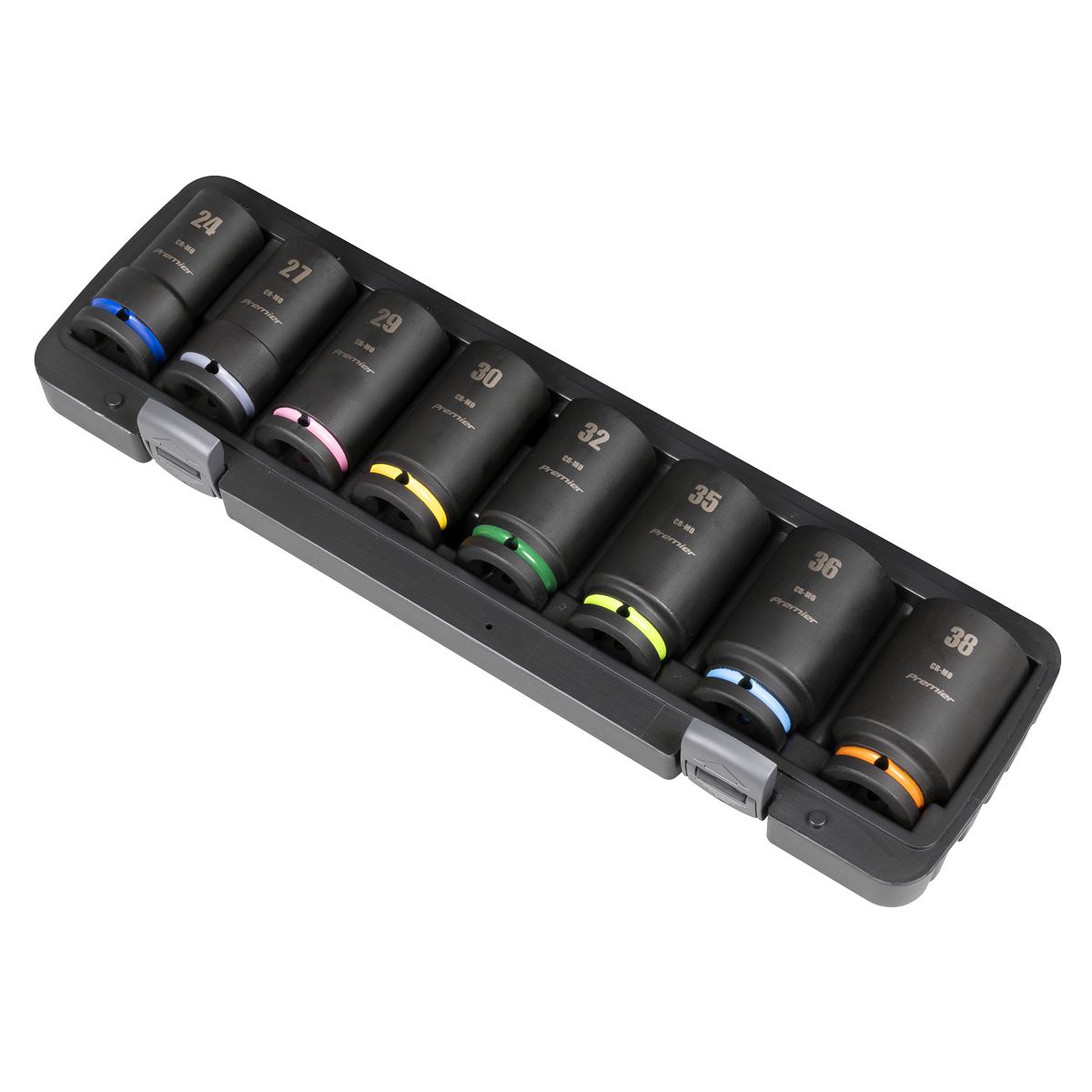 Premier Deep Impact Socket Set 3/4"Sq Drive 8pc