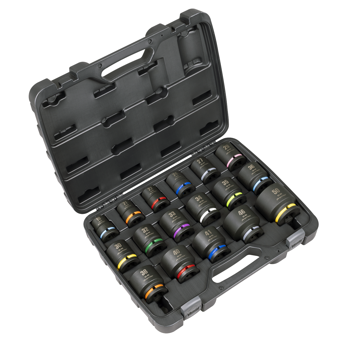 Premier Impact Socket Set 3/4"Sq Drive 17pc
