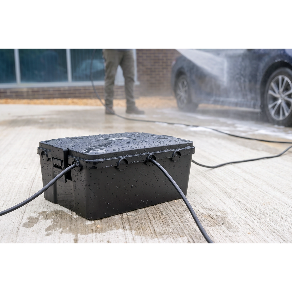 Weatherproof Electrical Protection Box, Large IP54 (WBE4)