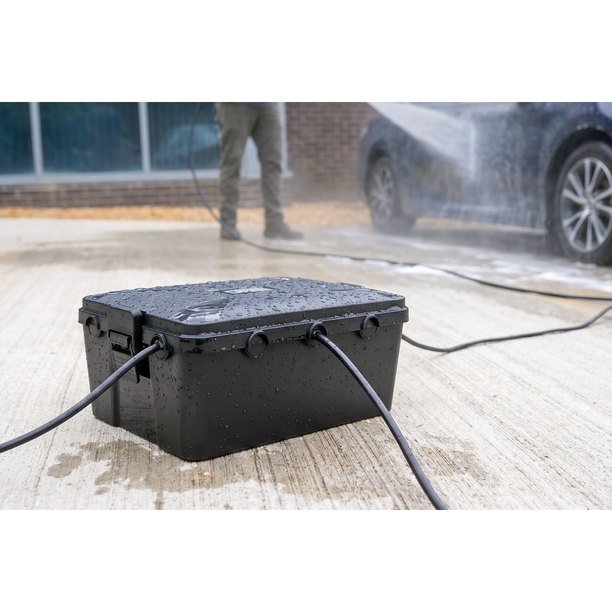 Weatherproof Electrical Protection Box, Large IP54 (WBE4)
