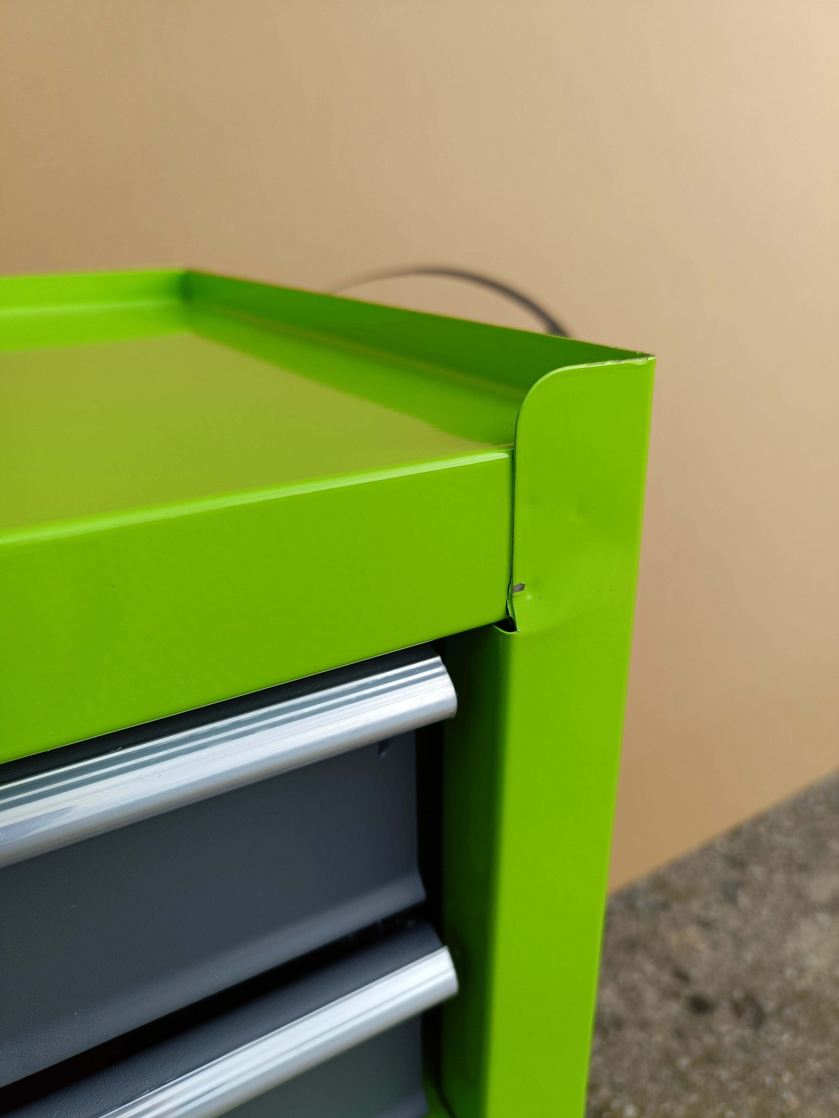 Sealey 6 Drawer Topchest & Rollcab Combination with Tool Kit - Green/Grey - D