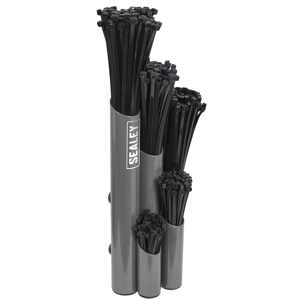 Large Magnetic Cable Tie Holder - Grey