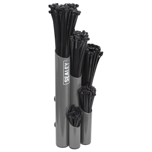 Large Magnetic Cable Tie Holder - Grey
