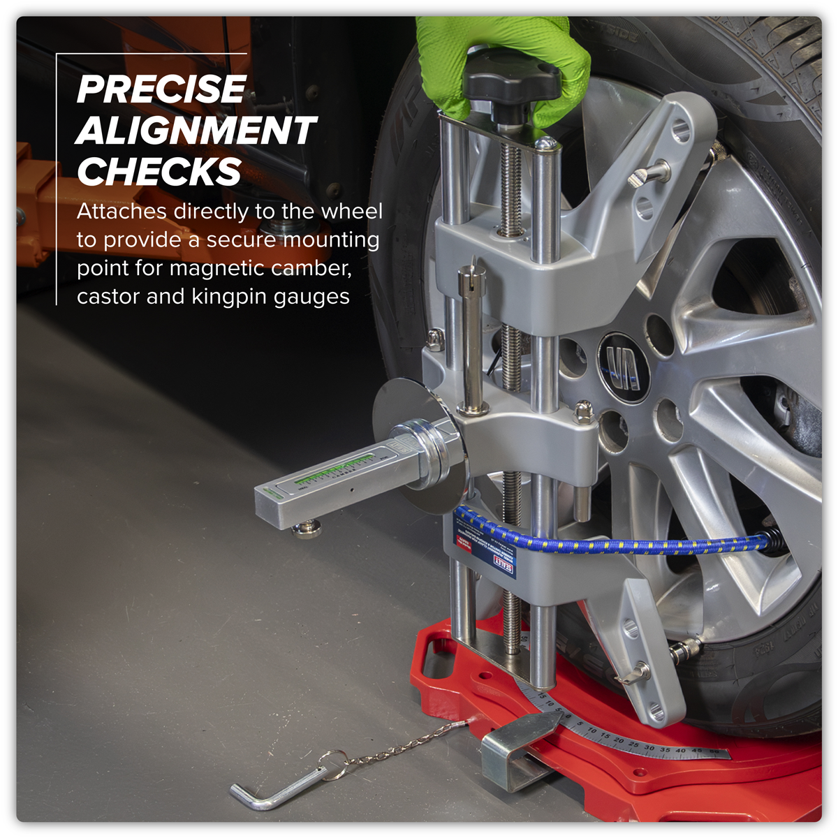 Wheel Alignment Clamp for Camber Castor Gauges (GA470)
