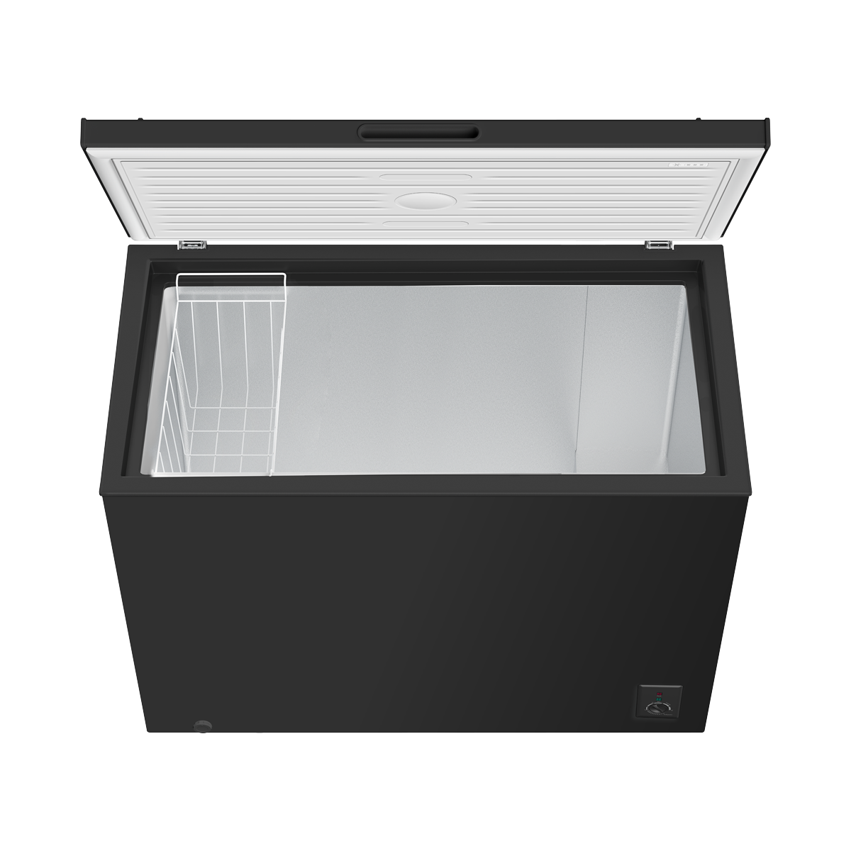 Baridi Freestanding Chest Freezer 254L Capacity - Black