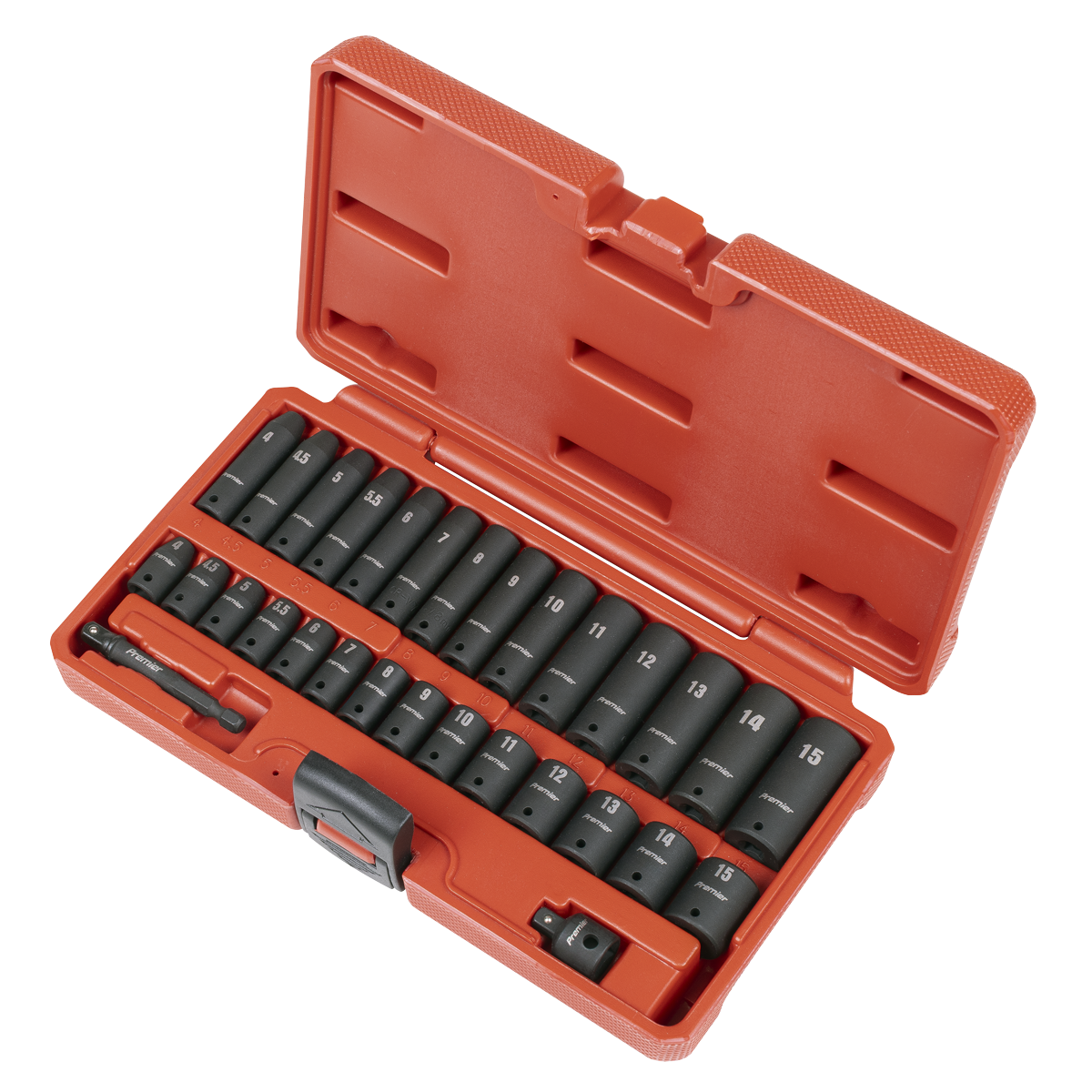 Premier Impact Socket Set 30pc 1/4"Sq Drive (AK5640M)