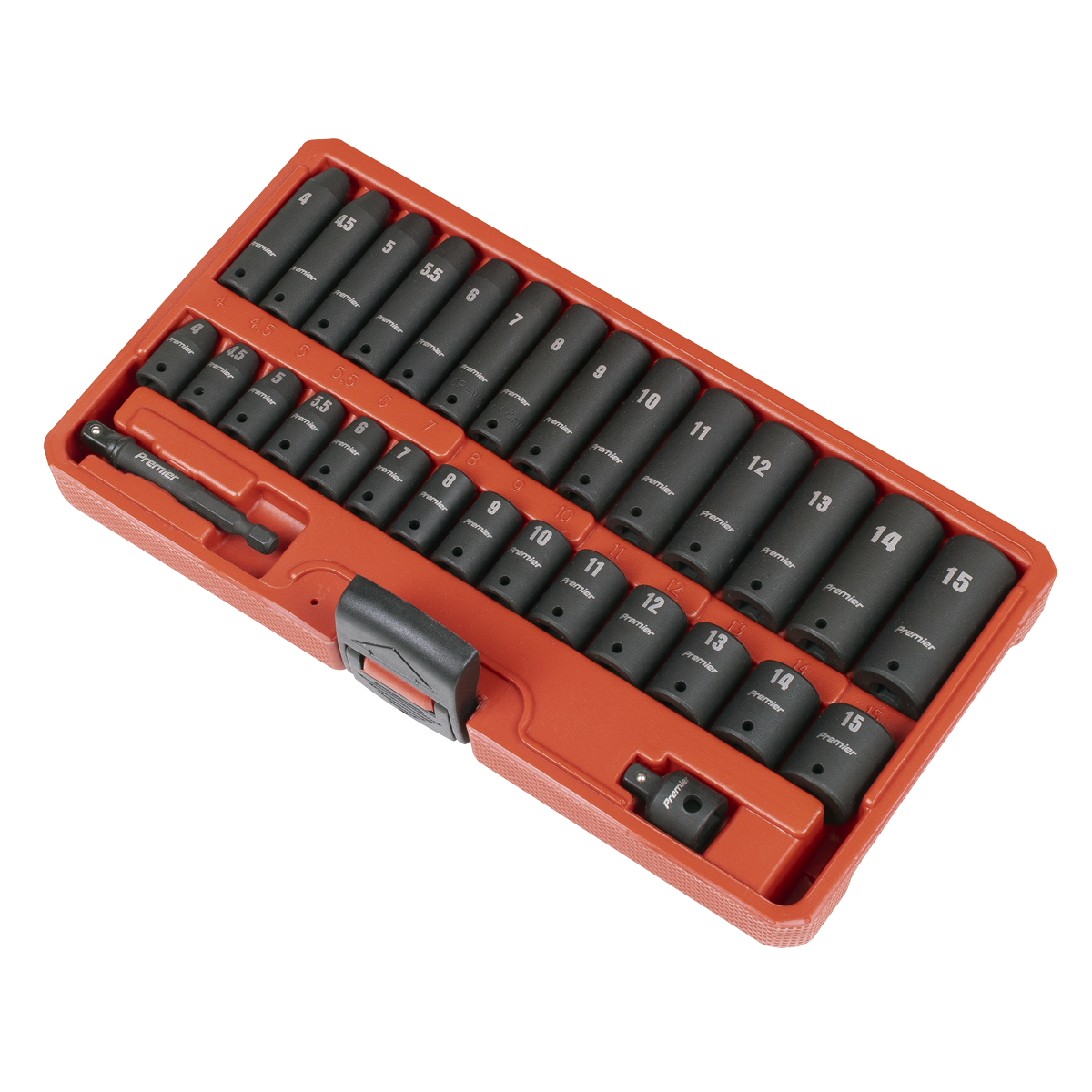 Premier Impact Socket Set 30pc 1/4"Sq Drive (AK5640M)