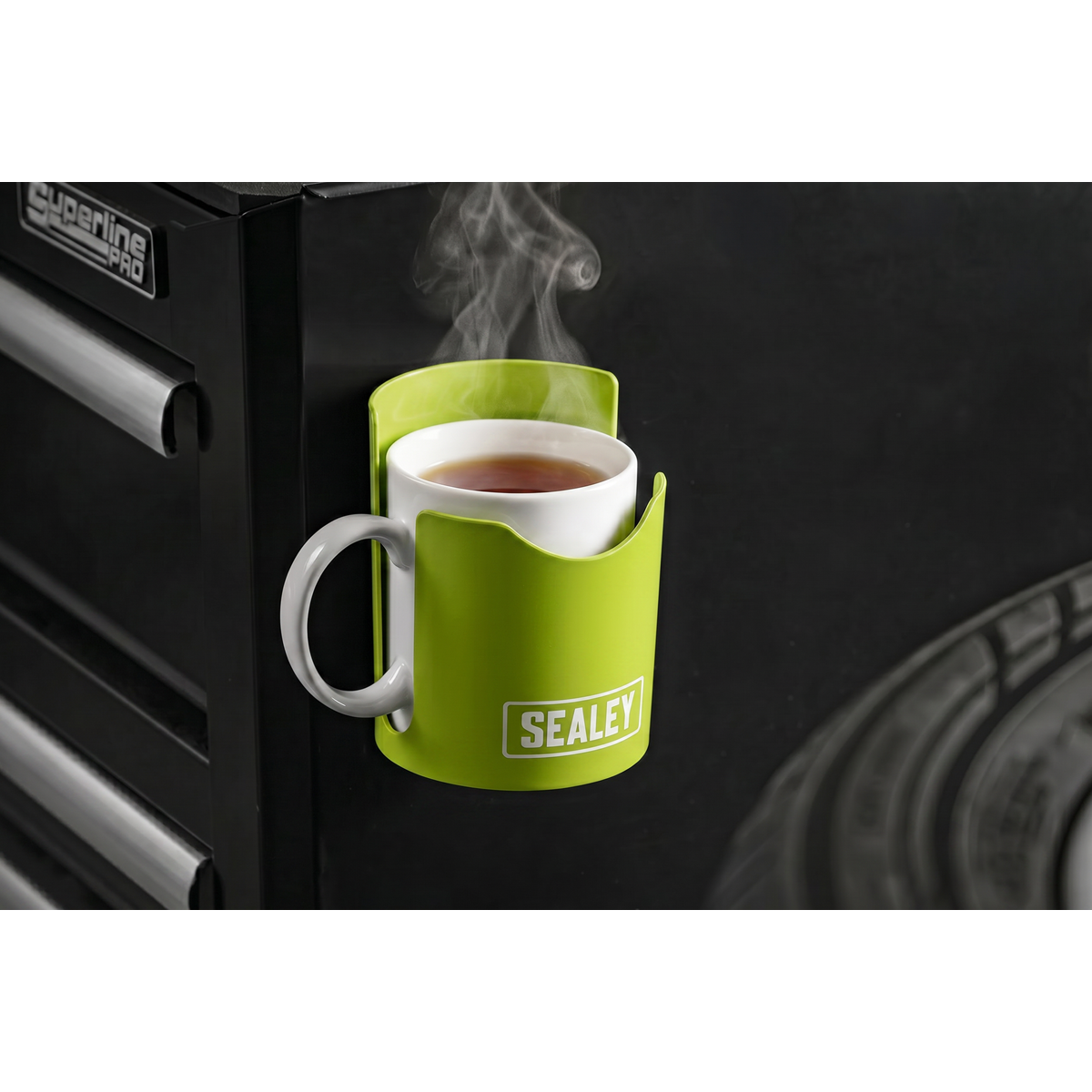 Magnetic Cup/Can Holder - Green