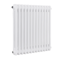 Baridi Horizontal Traditional 2 Column Radiator 600 x 607mm – White