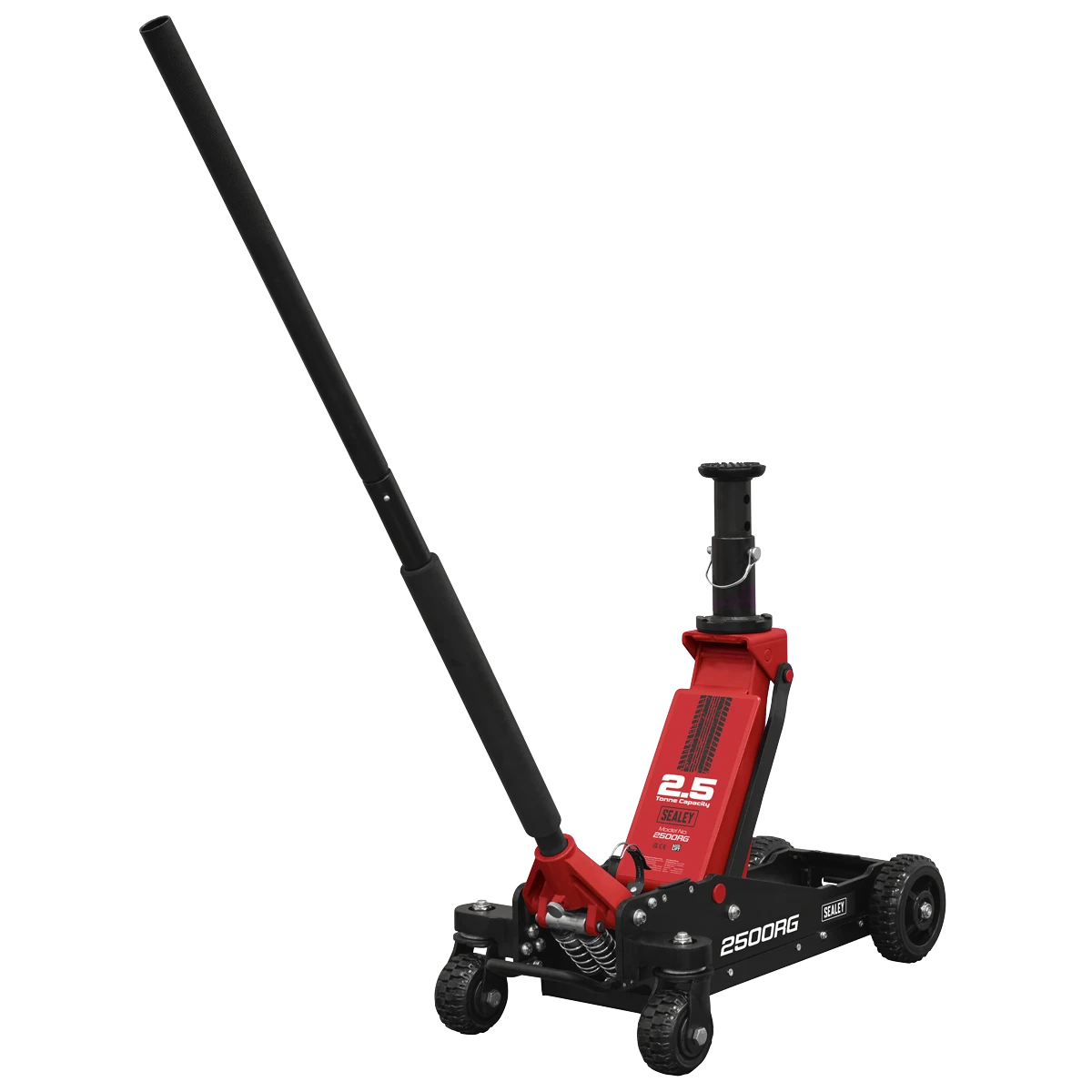 Big Wheel Hybrid Trolley Jack with Rocket Lift, 2.5 Tonne (2500RG)