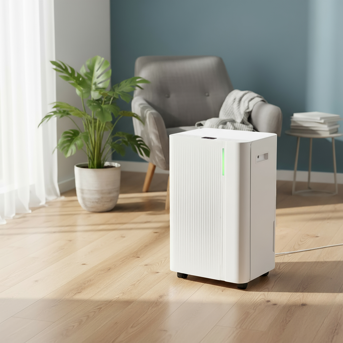 Baridi Dehumidifier with Digital Display & 24hr Timer 20L - White