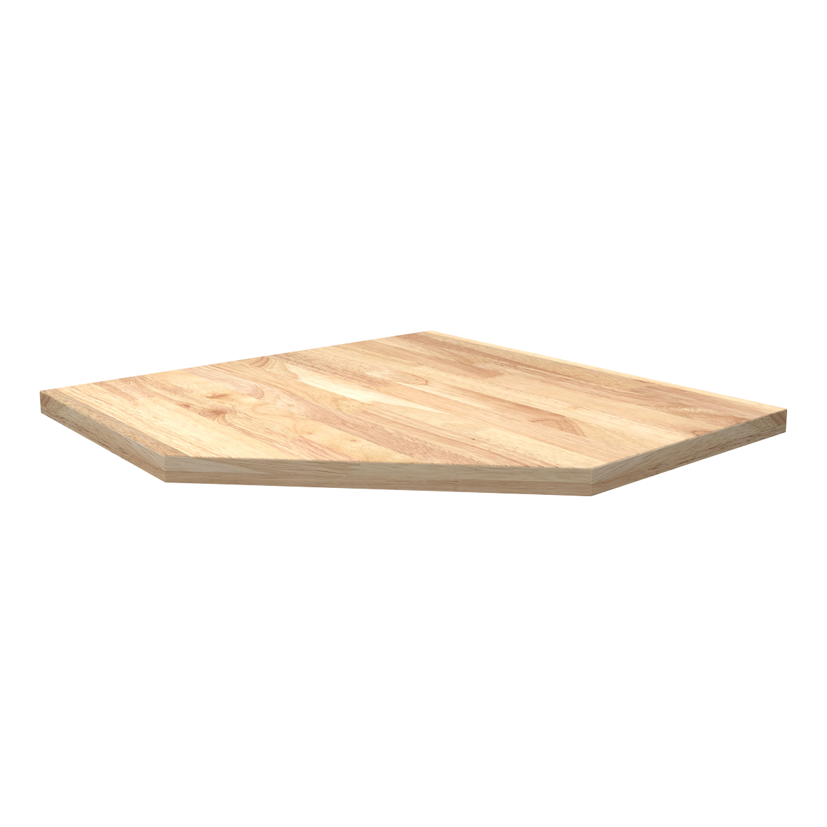 Superline PRO® Black Edition Rubber Wood Worktop for Modular Corner Cabinet 860mm (APMS30CW)