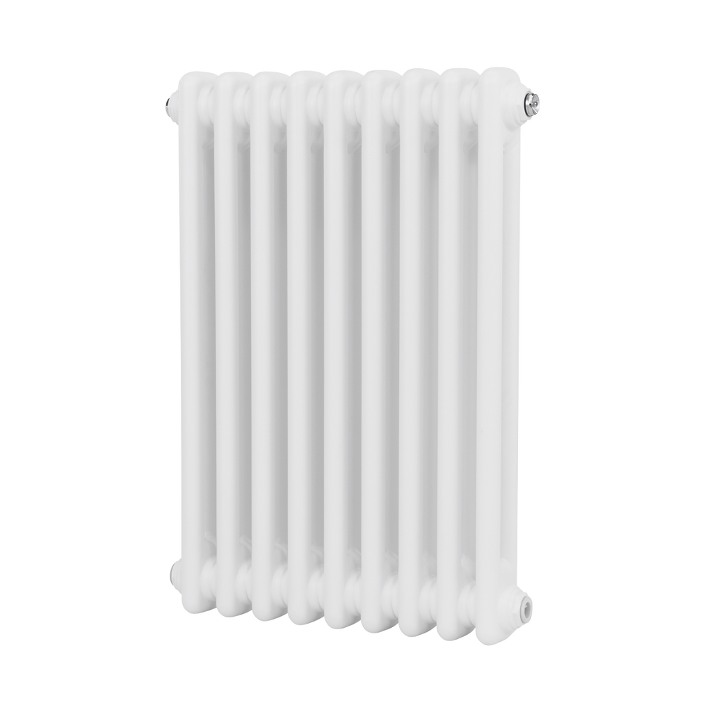 Baridi Horizontal Traditional 2 Column Radiator 600 x 427mm – White