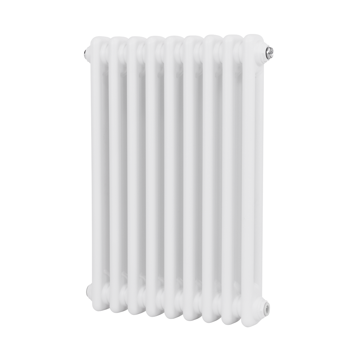 Baridi Horizontal Traditional 2 Column Radiator 600 x 427mm – White