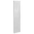Baridi Vertical Radiator Contemporary Double Flat Panel Design 420 x 1800mm – White