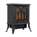 Baridi Electric Stove Heater with LED Log Flame 1800W (DH121)