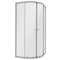 Quadrant Shower Entry Enclosure 800 x 800 x 1850mm with 6mm Tempered Glass - Chrome
