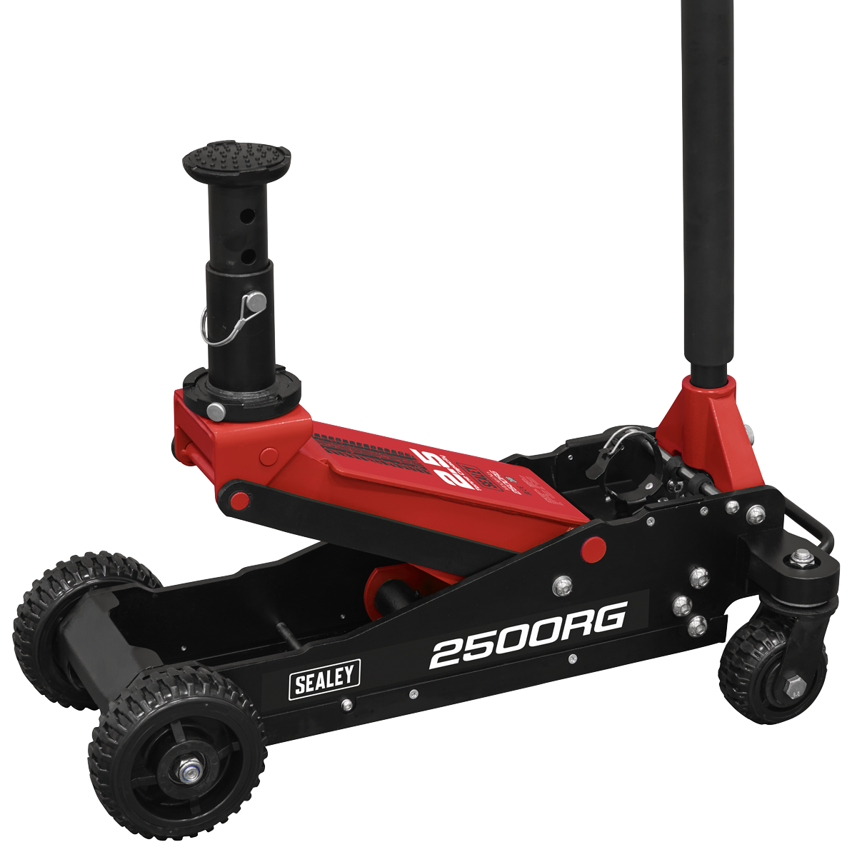 Big Wheel Hybrid Trolley Jack with Rocket Lift, 2.5 Tonne (2500RG)