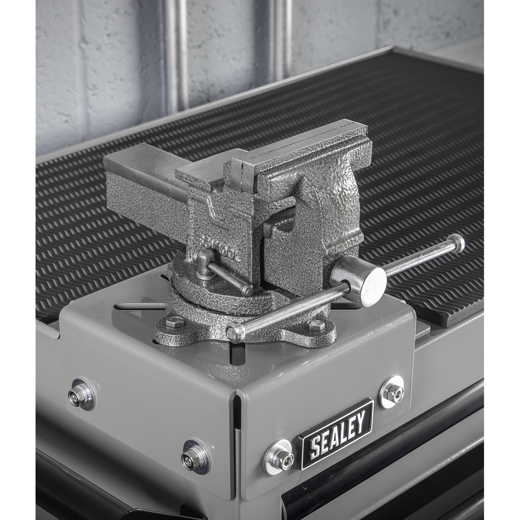Superline PRO® Rollcab 6 Drawer with SG Swivel Base 100mm Vice