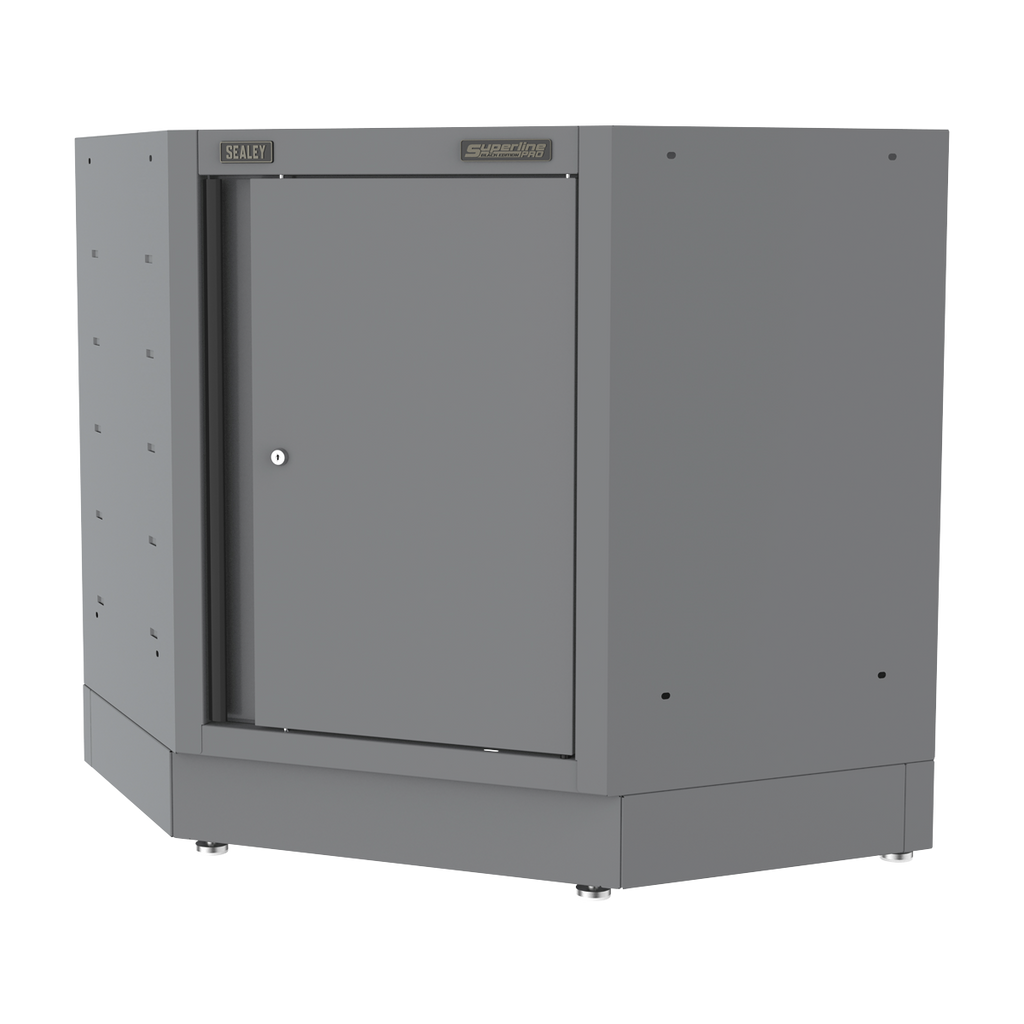 Superline PRO® Black Edition Modular Corner Floor Cabinet 860mm (APMS42BE)