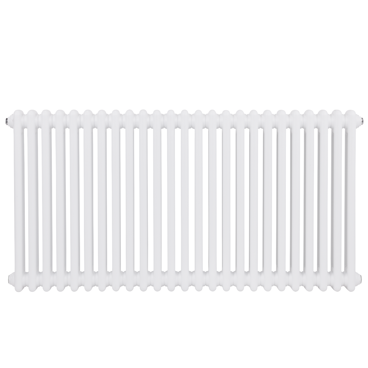 Baridi Horizontal Traditional 2 Column Radiator 600 x 1147mm – White