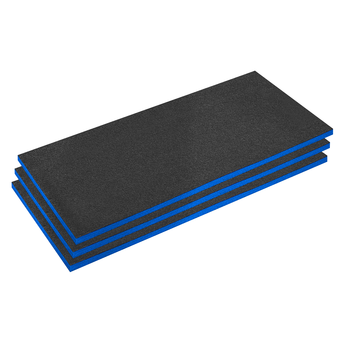 Easy Peel Shadow Foam® 1200 x 550 x 30mm Blue, 3 Pack (SFPK30B)