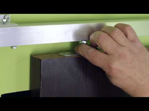 Rothley Herkules 60 Single Sliding Door Track System 60kg
