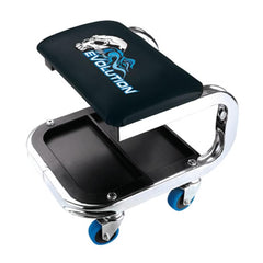 Draper 99835 Expert Evolution Mechanics Garage Work Stool Chair Seat with Storage