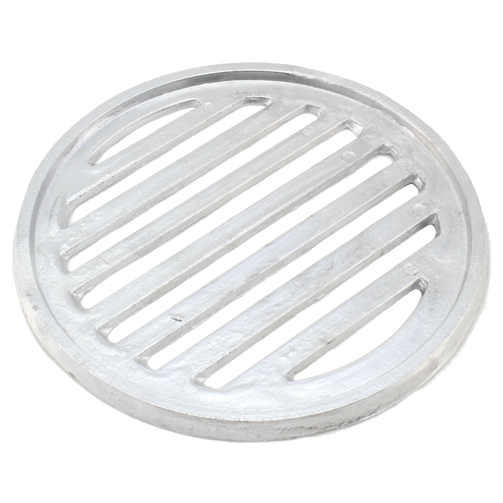 Cast Alloy Aluminium Round Circular Gully Grid Man Hole Drainage Grate Drain Cover