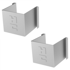 Coburn 02051 Steel Sliding Barn Door Track Closed End Piece for Open Side Wall Bracket