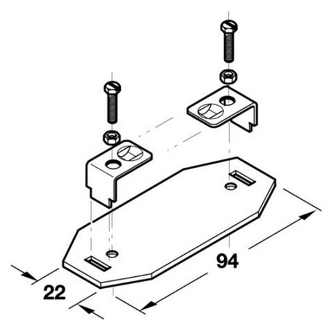 Coburn Lock Joint Plate