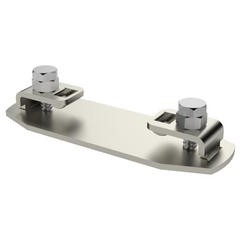 Coburn 03002 Steel Sliding Barn Door Track Lock Joint Plate