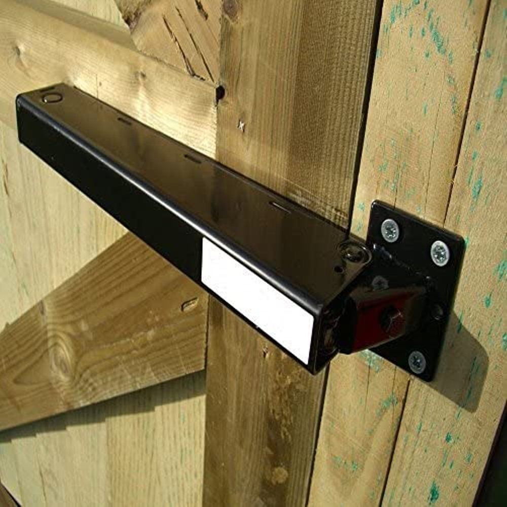 D&E DC2600 Adeco Heavy Duty Hydraulic Adjustable Spring Garden Gate Closure Closer 50kg Black