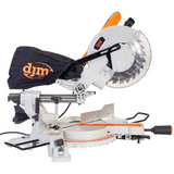 DJM Single Bevel Sliding Compound Mitre Saw 210mm 1500W