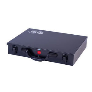 DJM Direct SBB.MS.63.17 Medium Metal Compartment Storage System Case 63mm, Black