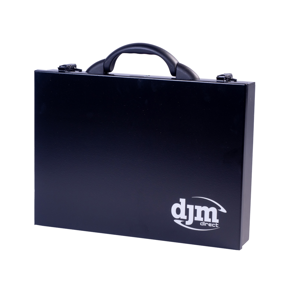 DJM Direct SBB.MS.63.17 Medium Metal Compartment Storage System Case 63mm, Black