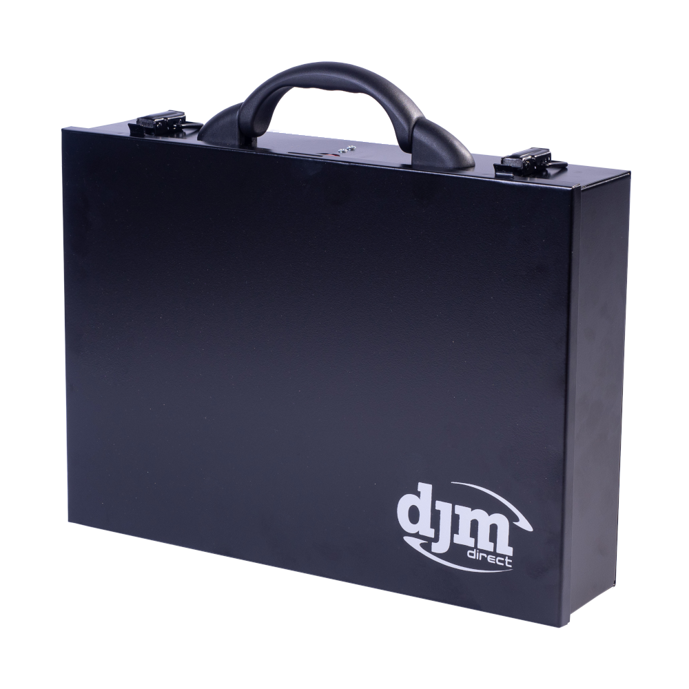 DJM Direct SBB.MS.82.10 Medium Deep Metal Compartment Storage System Case 82mm, Black