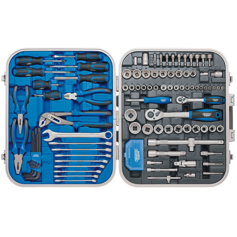 Draper 32027 Expert 127 Piece Mechanics Garage Workshop Hand Tool Kit