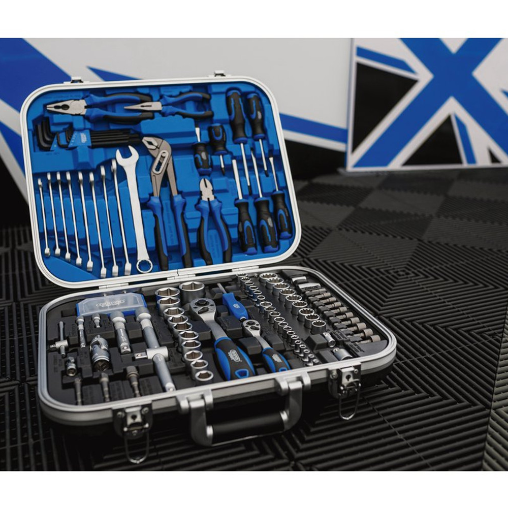 Draper 32027 Expert 127 Piece Mechanics Garage Workshop Hand Tool Kit