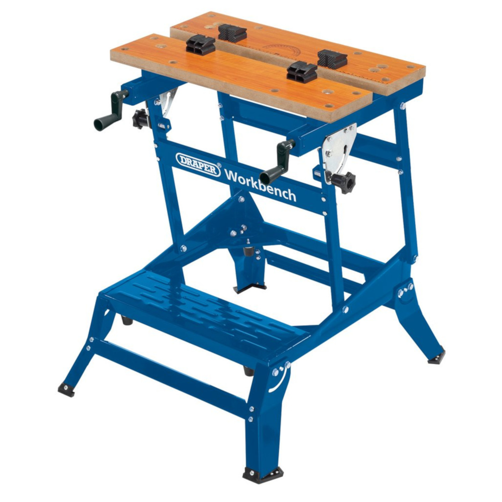 Draper 38121 Heavy Duty Twin Height Folding Down Work Bench 650mm
