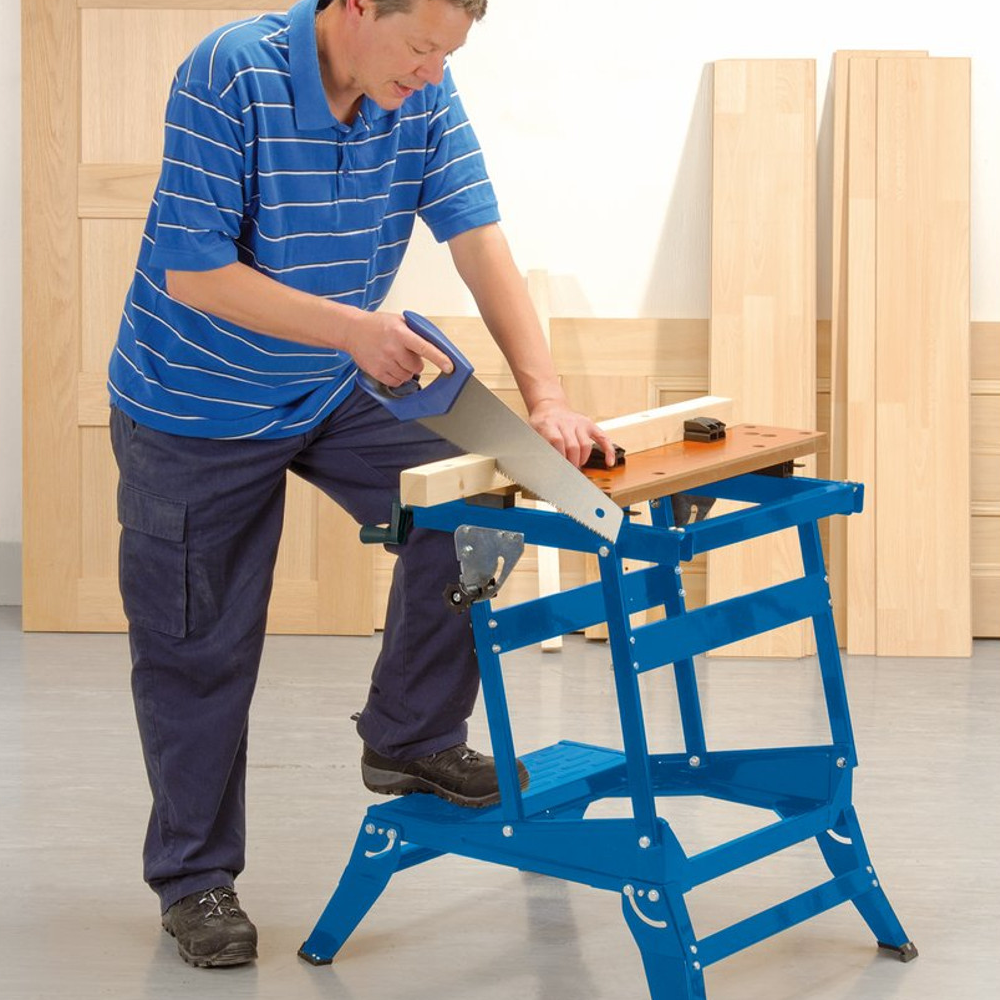 Draper 38121 Heavy Duty Twin Height Folding Down Work Bench 650mm