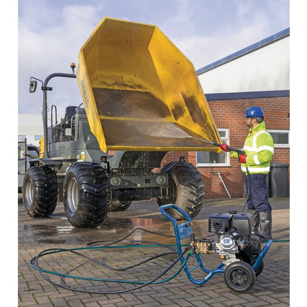 Draper 83819 Expert Heavy-Duty Petrol Pressure Washer Jet Cleaner, 262bar, 4-Stroke, 389cc, 13hp