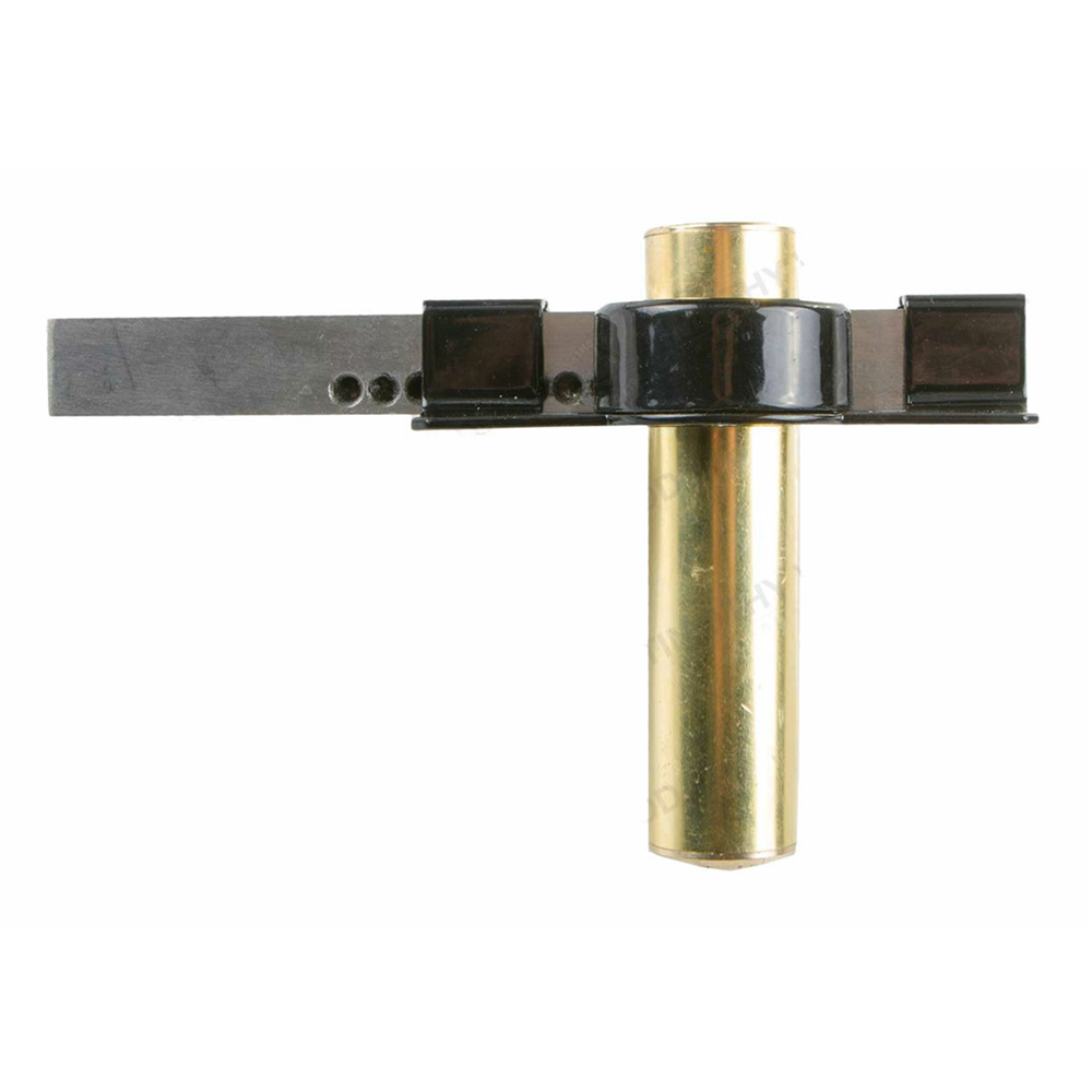 Gatemate Premium Long Throw Double Locking Both Sides Rimlock Bolt Gate Shed Lock Black Stainless Steel