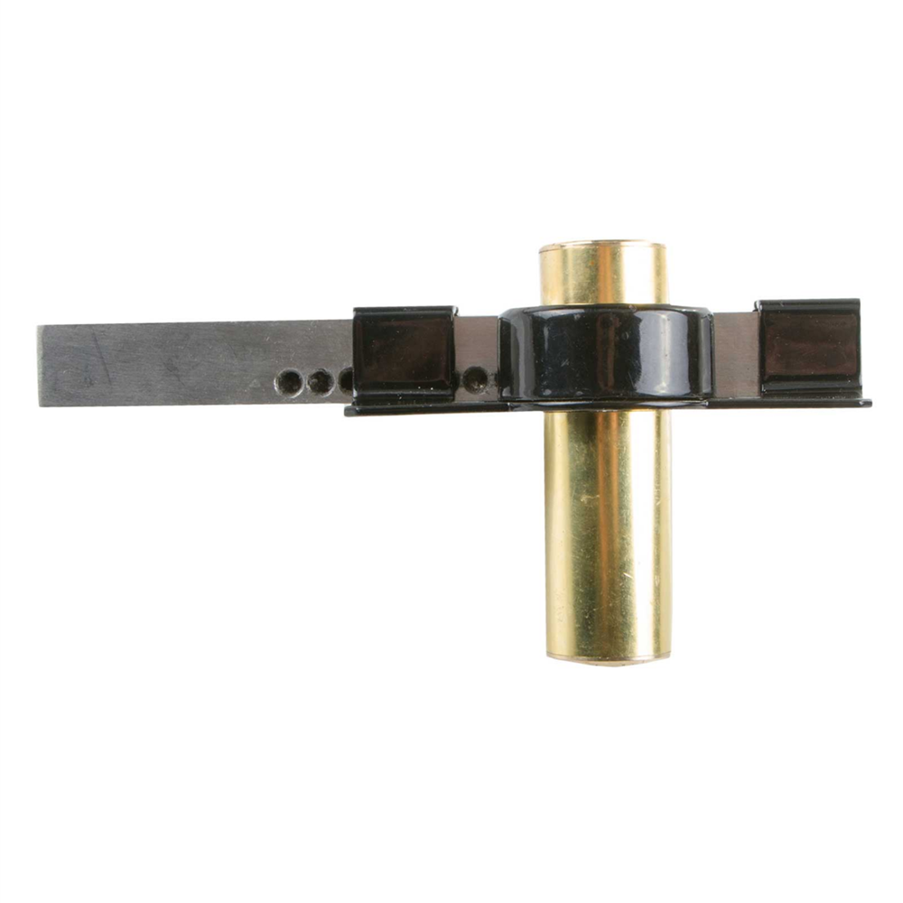 Perry 1127 Premium Long Throw Double Locking Rimlock Bolt Gate Shed Security Lock Black Stainless Steel