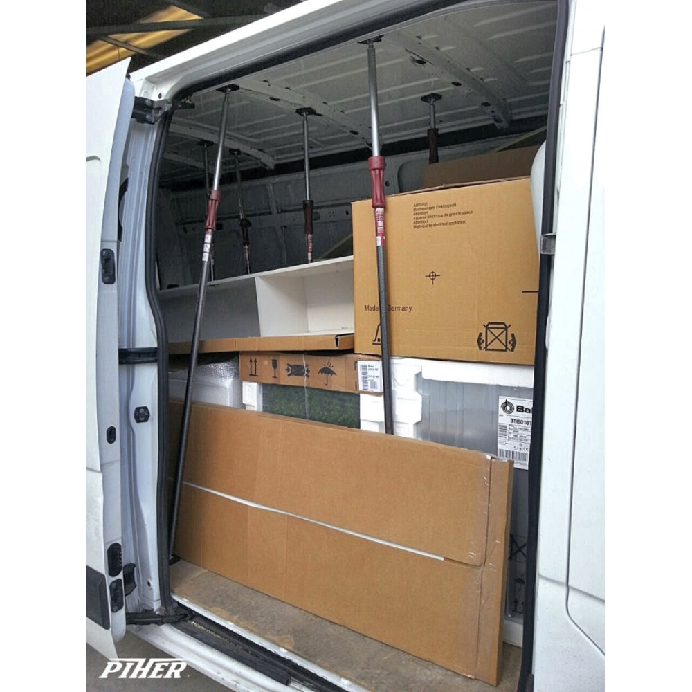 Piher 30012 P3 Adjustable Drywall Plasterboard Builder Ceiling Support Multi Purpose Locking Prop 155cm-290cm