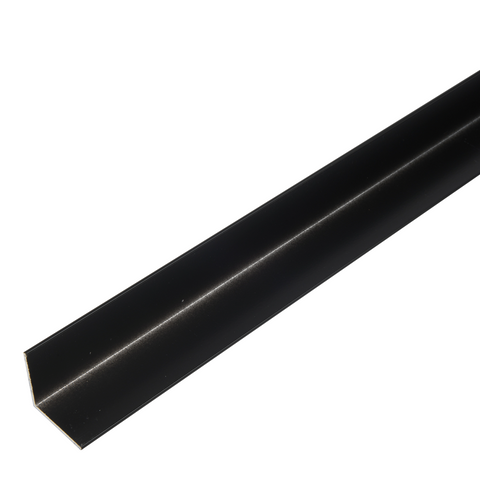 RUK Aluminium Equal Sided Angle 2mtr - Matt Black