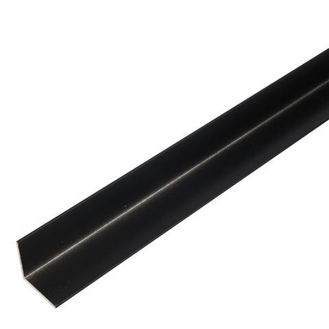 RUK Aluminium Equal Sided Angle 2000mm - Matt Black